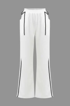 Drawstring Casual Trousers