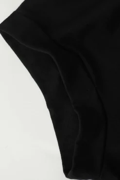 Eye Look Graphic Knot Hem T-Shirt