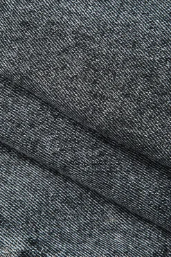 Faded Flap Pocket Cargo Denim Mini Skirt