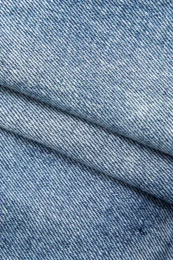 Faded Pocket Denim Mini Skirt