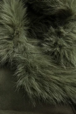 Faux Fur Crop Jacket