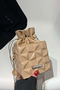 Faux Leather Cross-Body Bag