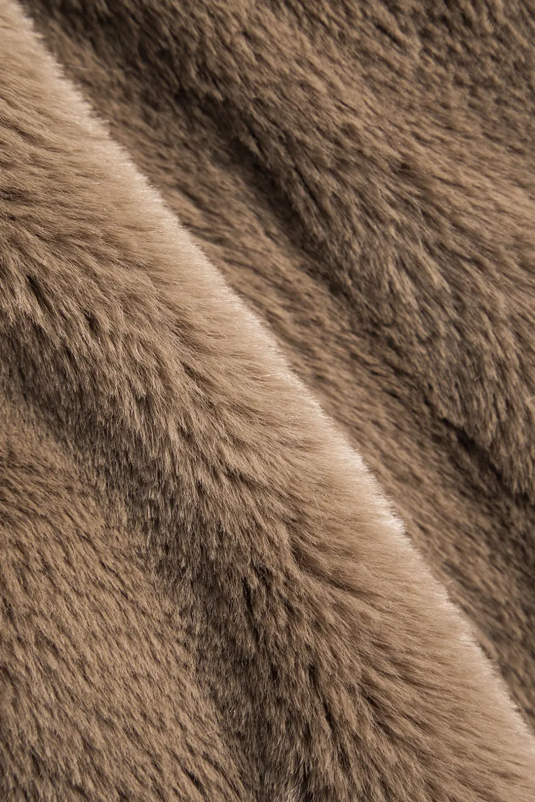 Faux Leather Patchwork Fur Skirt Set