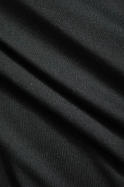 Faux Leather Patchwork Ruched Skirt