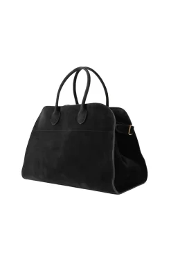 Faux Suede Tote Bag