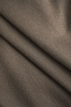 Fleece Button Patchwork Coat