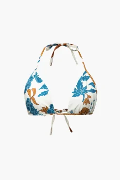 Floral Bra Top And Pocket Shorts And Shirt 3PC Set