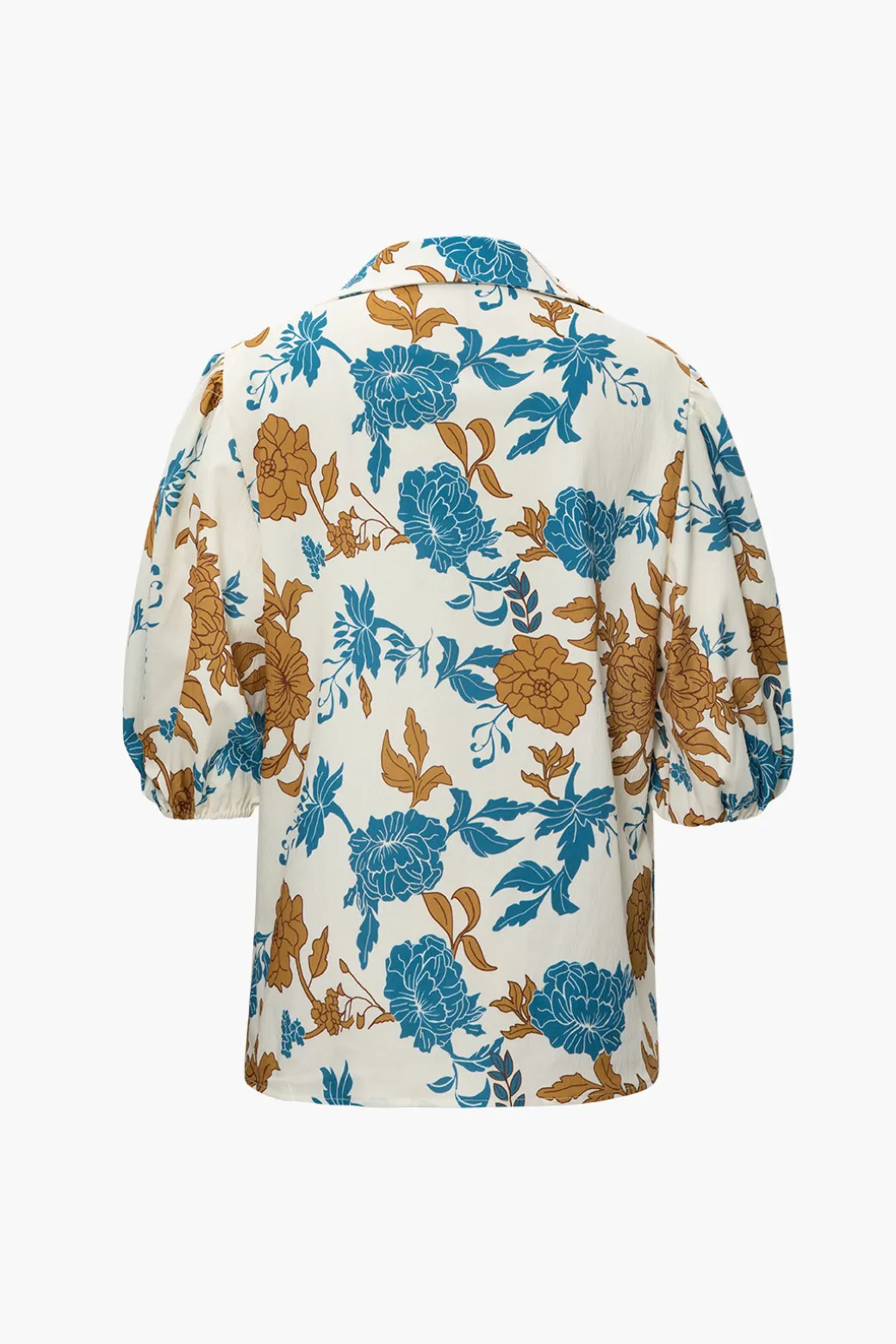 Floral Bra Top And Pocket Shorts And Shirt 3PC Set