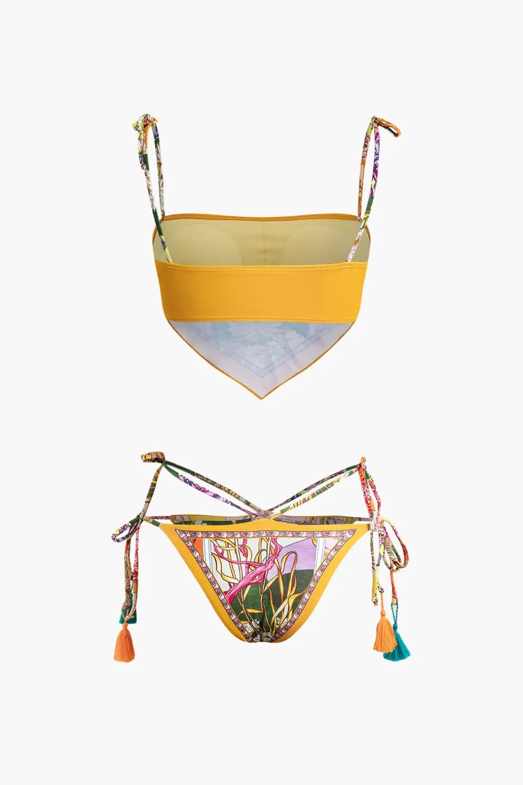 Floral Print Bikini Set