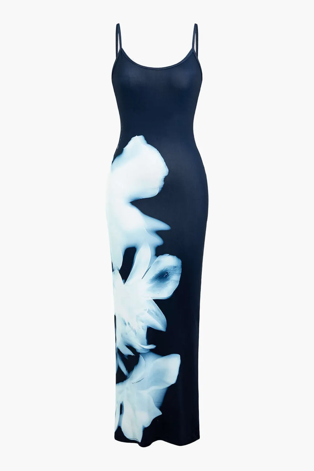 Floral Print Slip Maxi Dress