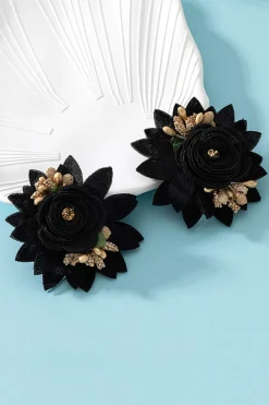 Flower Decor Earrings