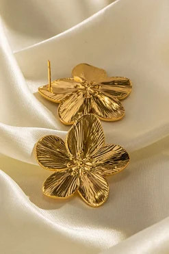 Flower Design Earring