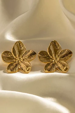 Flower Design Earring