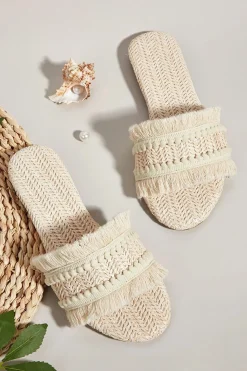Fringe Slippers