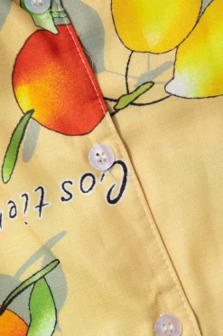 Fruit Print Short-Sleeve Shirt