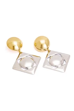 Geometric Design Earrings