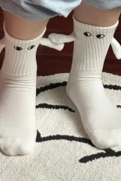 Hand Holding Socks
