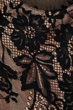 Hook And Eye Lace Bustier Cami Top