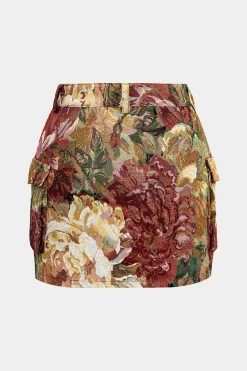 Jacquard Pocket Skirt