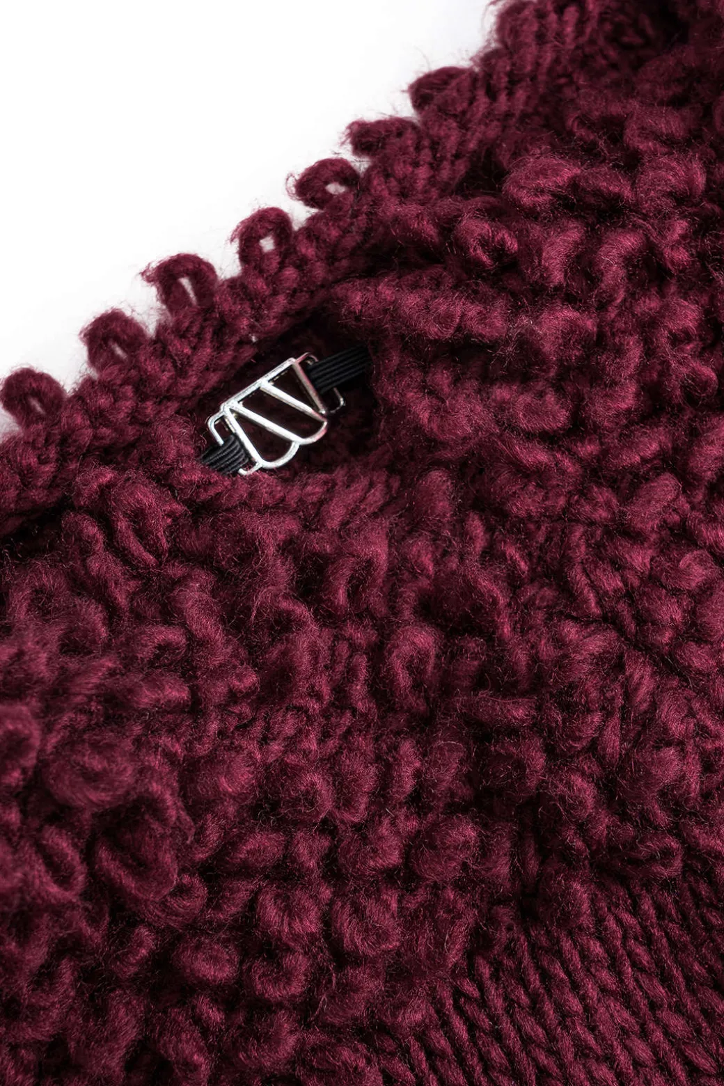 Knit Bell Sleeve Top And Mini Skirt Set