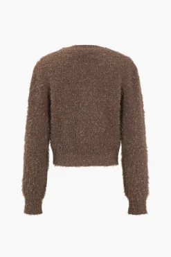 Knit Button Pocket Sweater Cardigan