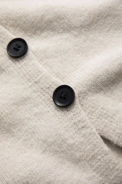 Knit Button Tank Top And Cardigan And Skirt Set
