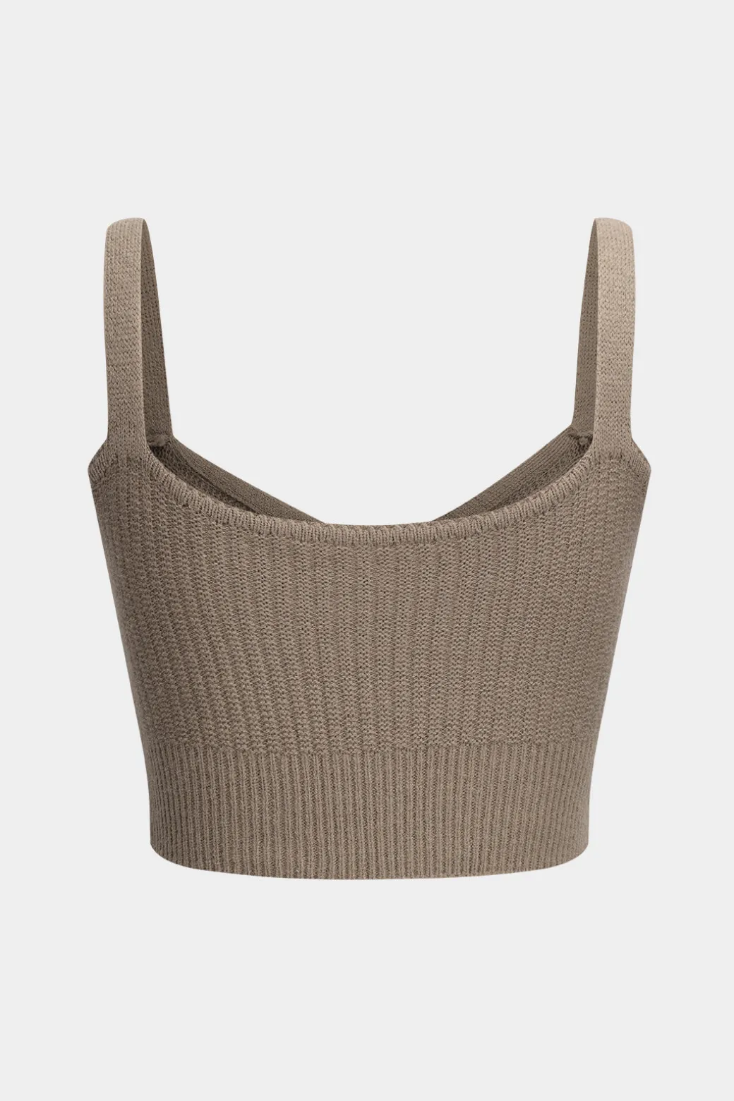 Knit Cami Top And Cardigan And Skirt Set