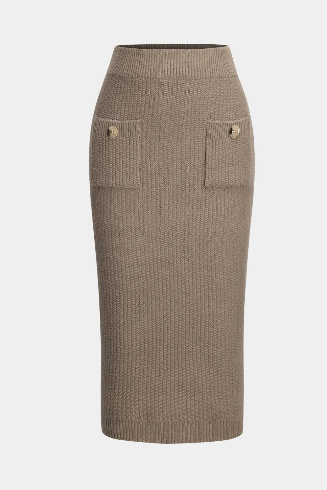 Knit Cami Top And Cardigan And Skirt Set