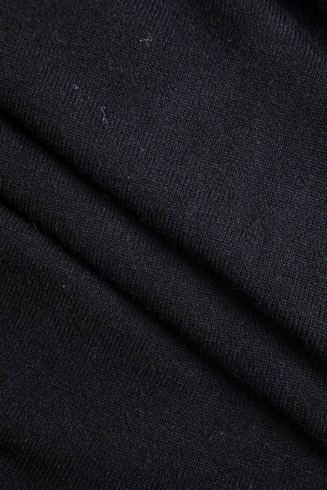 Knit Contrast Whipstitching Dress