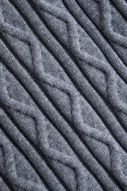 Knit Drawstring Tie-Up Skirt