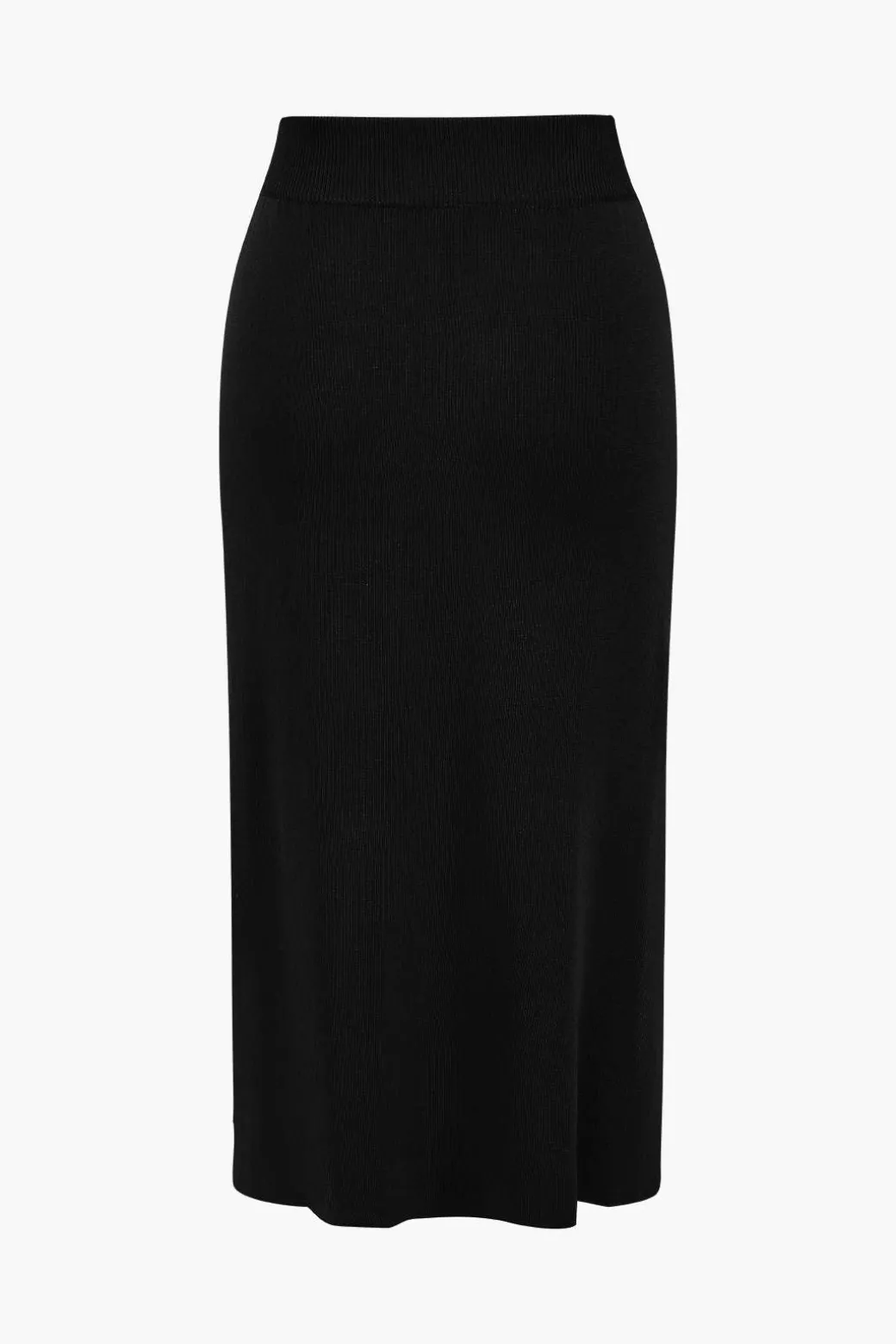 Knit Gigot Sleeve And Skirt Set