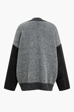 Knit Patchwork Jacket