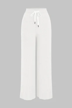 Knit Straight Leg Trousers
