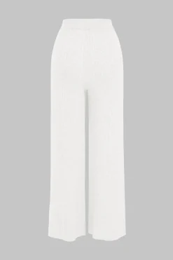 Knit Straight Leg Trousers