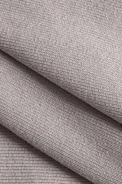 Knit Tie-Up Button Pocket Long-Sleeve Top And Trousers Set