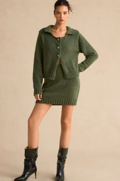 Knitted High Waist Skirt