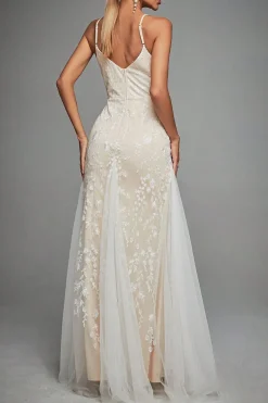 Lace Slip Maxi Dress