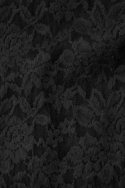 Lace Slip Slit Maxi Dress