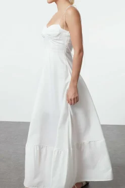 Layered Slip Chiffon Sleeveless Maxi Dress