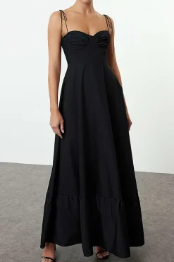 Layered Slip Chiffon Sleeveless Maxi Dress