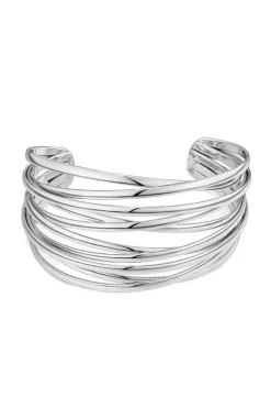 Layered Wire Cuff Bangle