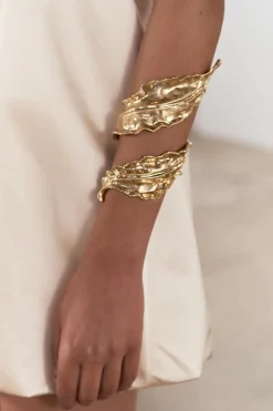 Leaf Cuff Bracelet