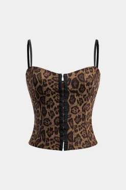 Leopard Print Cami Top