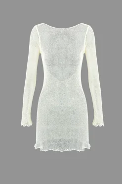 Lettuce Trim Backless Cover Up