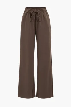 Long Sleeve Top And Drawstring Trousers Set