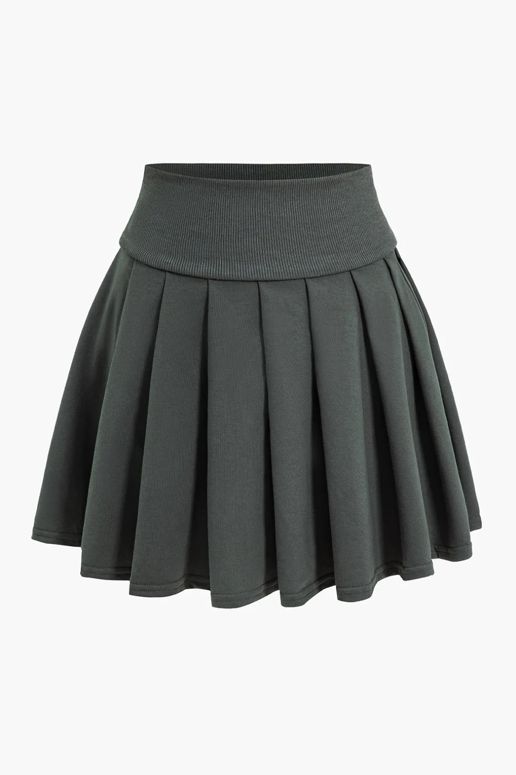 Long Sleeve Top And Pleated Skirt Set