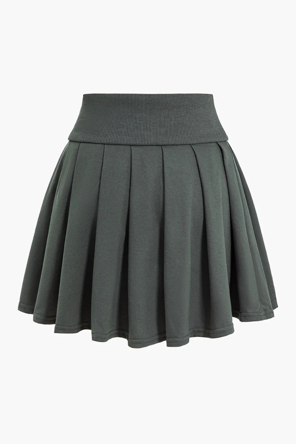 Long Sleeve Top And Pleated Skirt Set