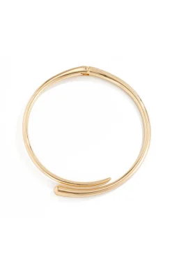 Metal Choker Open Necklace