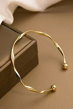 Metal Open Bangle