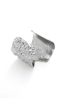 Metal V Notch Cuff Bracelet